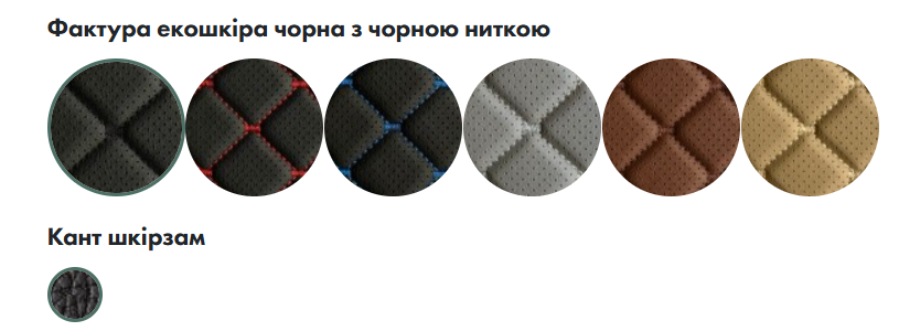 Килимки з екошкіри комплект 1 ряд - Зображення 17