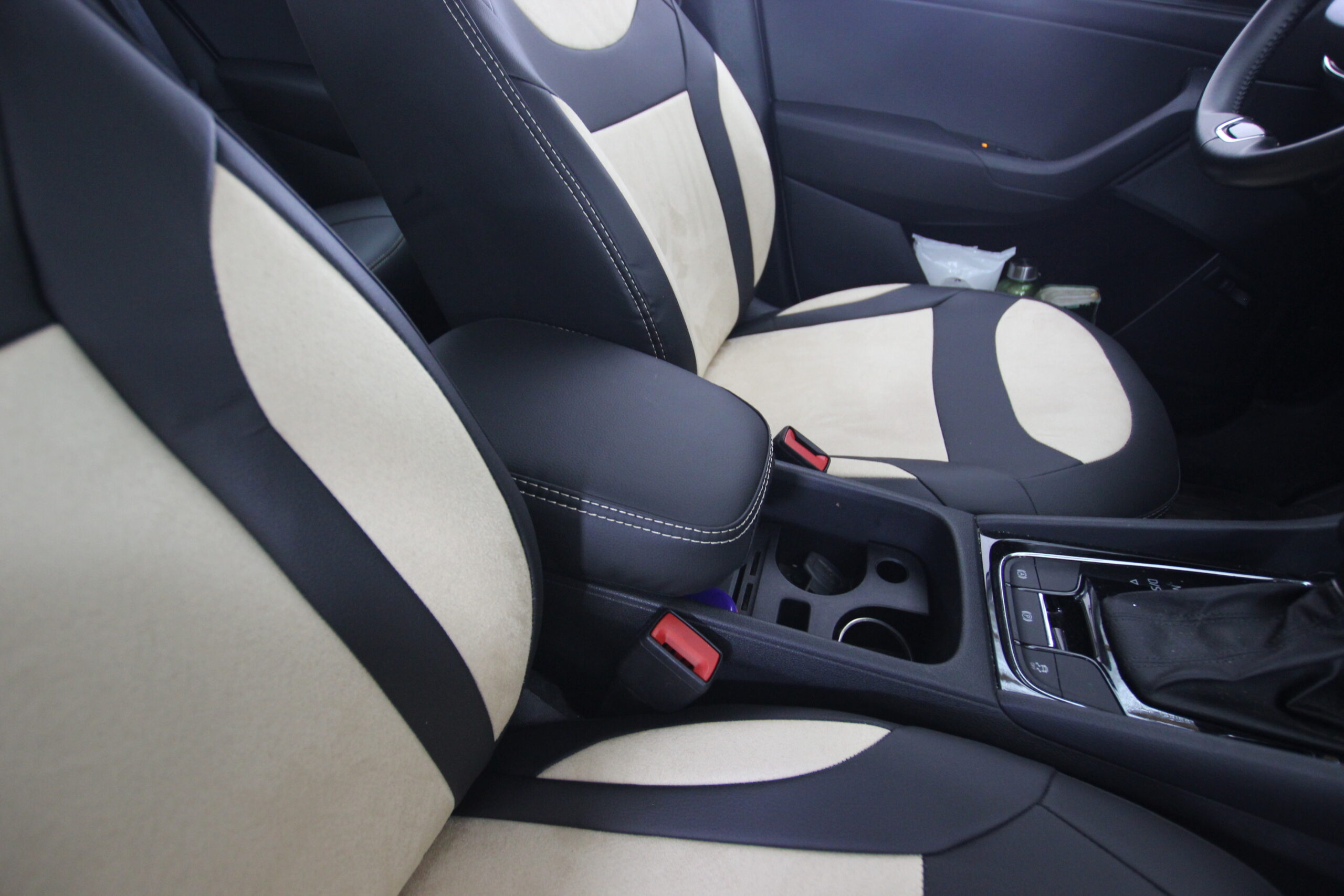 Чохли на сидіння Eco Prime чорно-бежевий (комплект) - Зображення 2