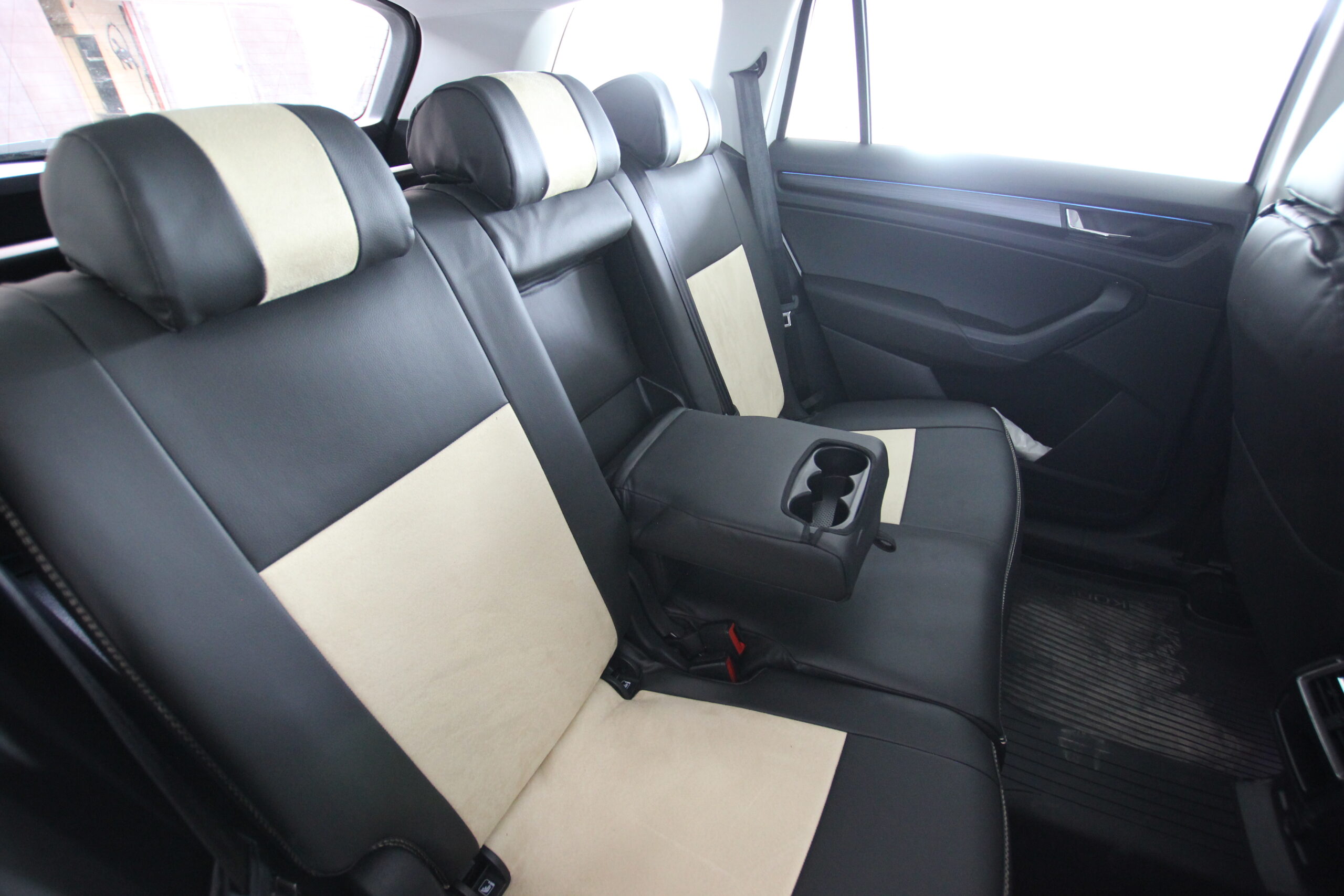 Чохли на сидіння Eco Prime чорно-бежевий (комплект) - Зображення 3