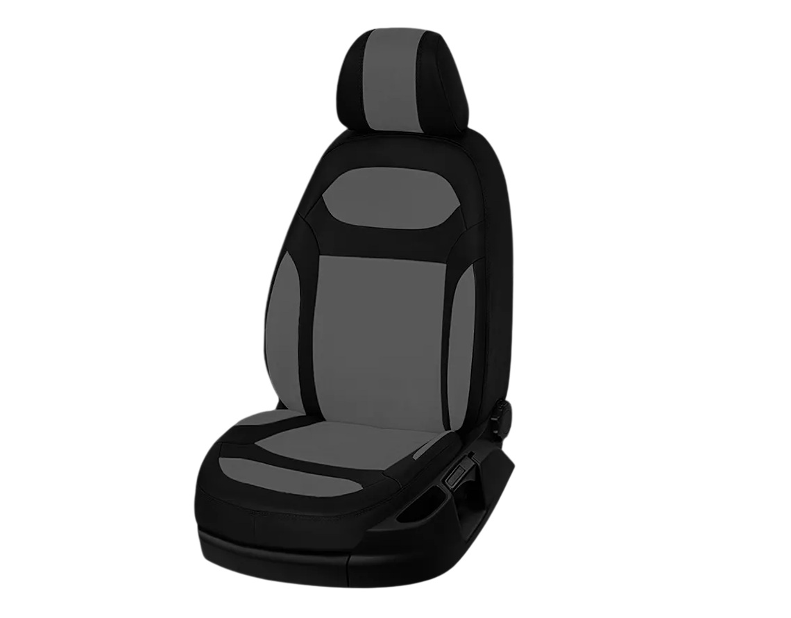 Чохли на сидіння Eco Prime чорно-сірий (комплект)