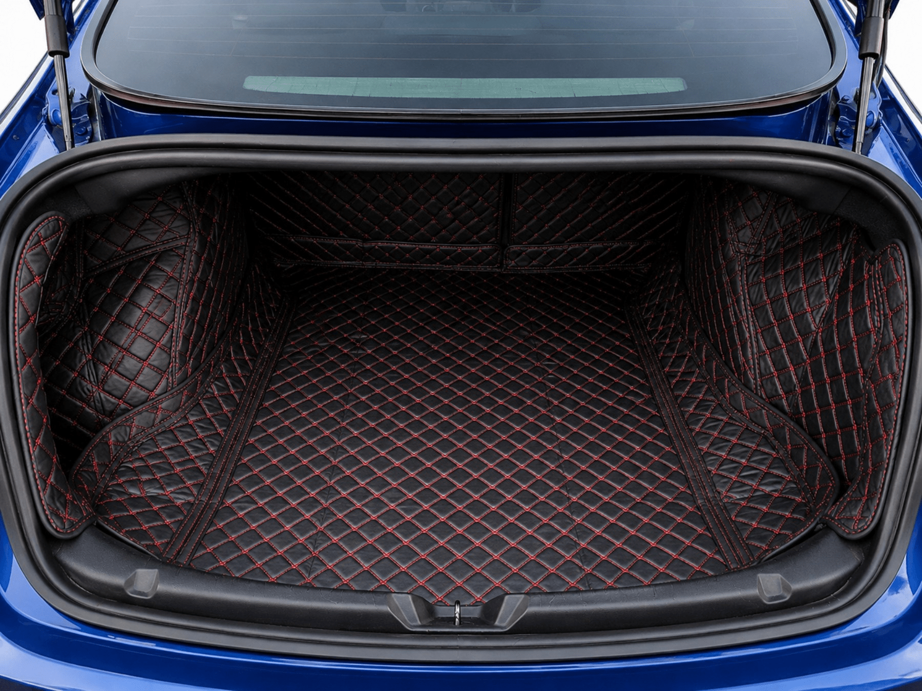 Килимок повного захисту пластику багажника Tesla Model Y (2020–2025) чорний - Зображення 4